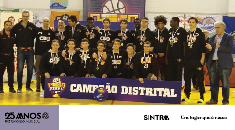 Clube Basket de Queluz conquista Campeonato Distrital de Sub18 Masculino