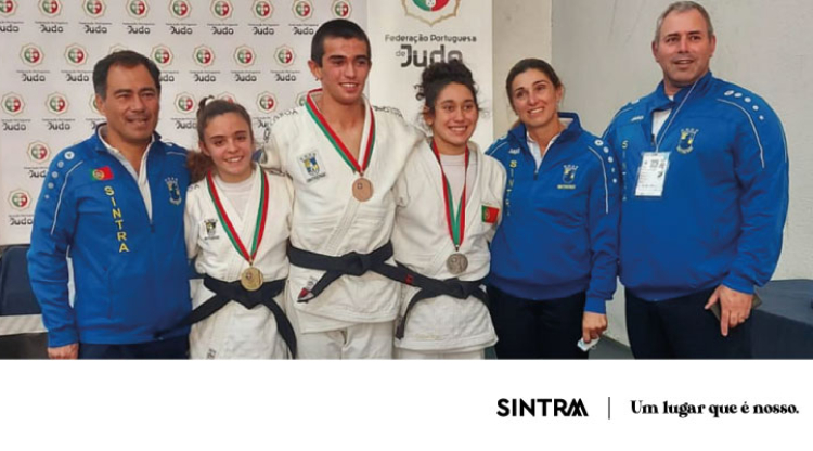 Judocas de Sintra no pódio no Campeonato Nacional de Cadetes