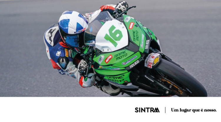 Piloto de Sintra alcança pódios no Campeonato Nacional de Motociclismo