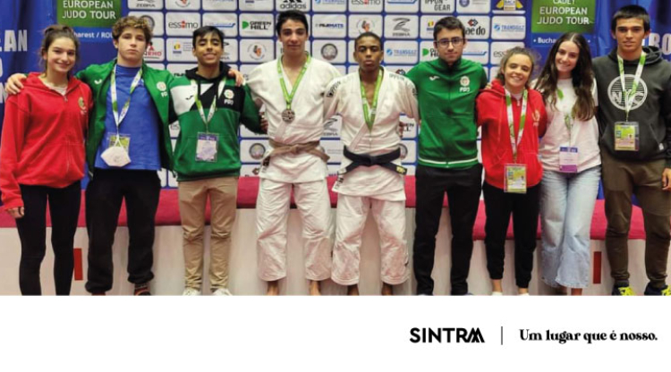 Judocas de Sintra no pódio da Taça da Europa de Cadetes