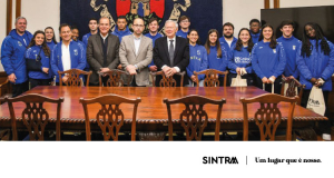 Campeões de judo do Sport União Sintrense foram recebidos na Câmara Municipal de Sintra
