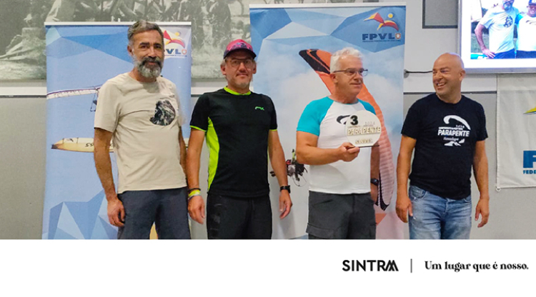 Associação de Voo Livre de Sintra no pódio do Campeonato Nacional de Parapente