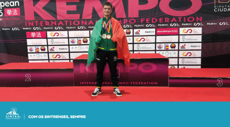 Atleta de Sintra sagra-se Campeão da Europa de Semi-Kempo